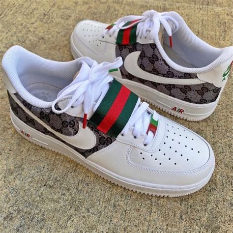 gucci custom air force 1